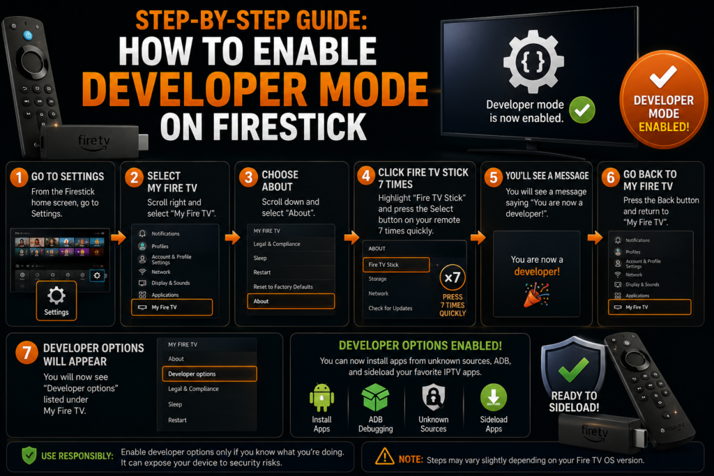 Step-by-Step Guide How to Enable Developer Mode on Firestick
