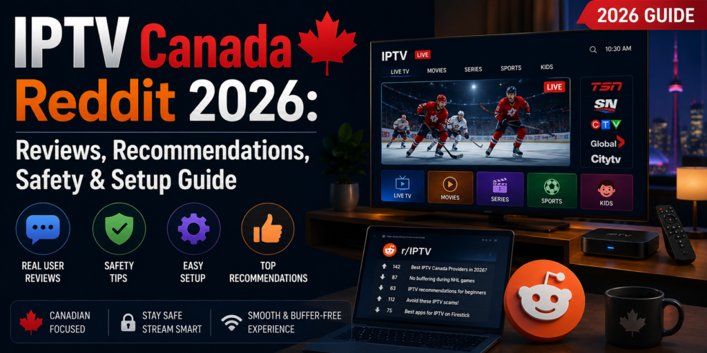 iptv canada reddit 2026 reviews, recommendations, safety & setup guide