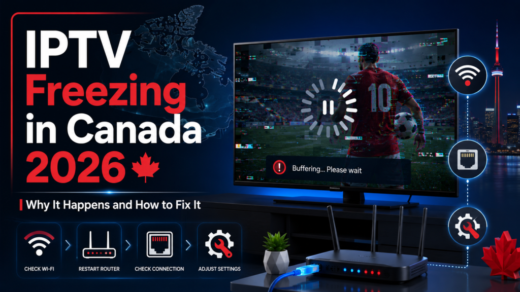 iptv freezing in canada 2026 why it happens and how to fix it